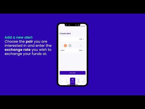 How to set up rate alerts ?