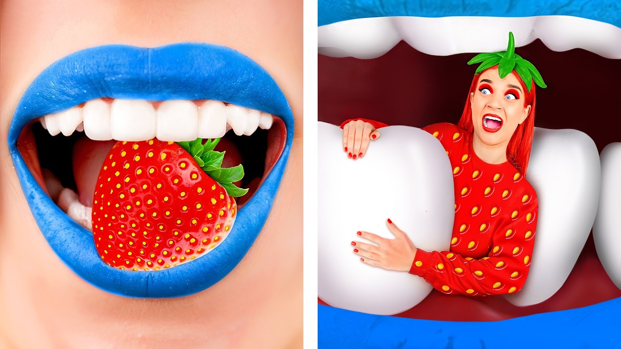 If Food were People | Funny Food Challenges by BooBoom