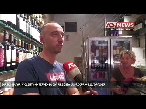 BORSEGGIATORI VIOLENTI: «INTERVENGA CON URGENZA LA PROCURA» | 22/07/2025