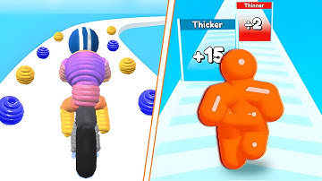 😎💙 Tall Man Run VS Rope-Man Run New Big Update All Levels Gameplay Walkthrough 4K #60