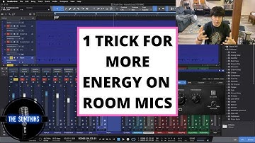 1 Trick For More Energy On Your Room Mics (Drum Mixing Tips)