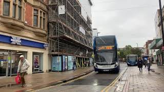 STAGECOACH BUS ROUTE PULSE DEPARTING WORTHING TOWN CENTRE