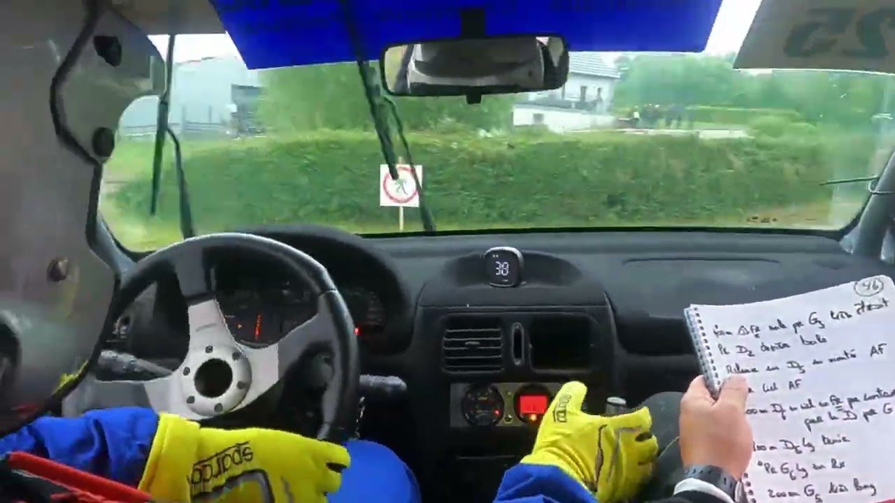 Rallye du treport 2024 ES 2 Clio2 BVA Therache.A/ Balesdent.T