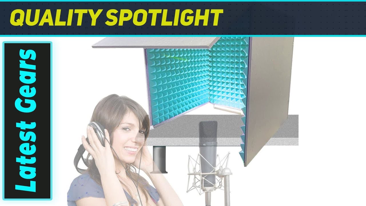 Vocal Training Box Portable Vocal Booth Box: The Ultimate Desktop Sound Isolation for Pro ...