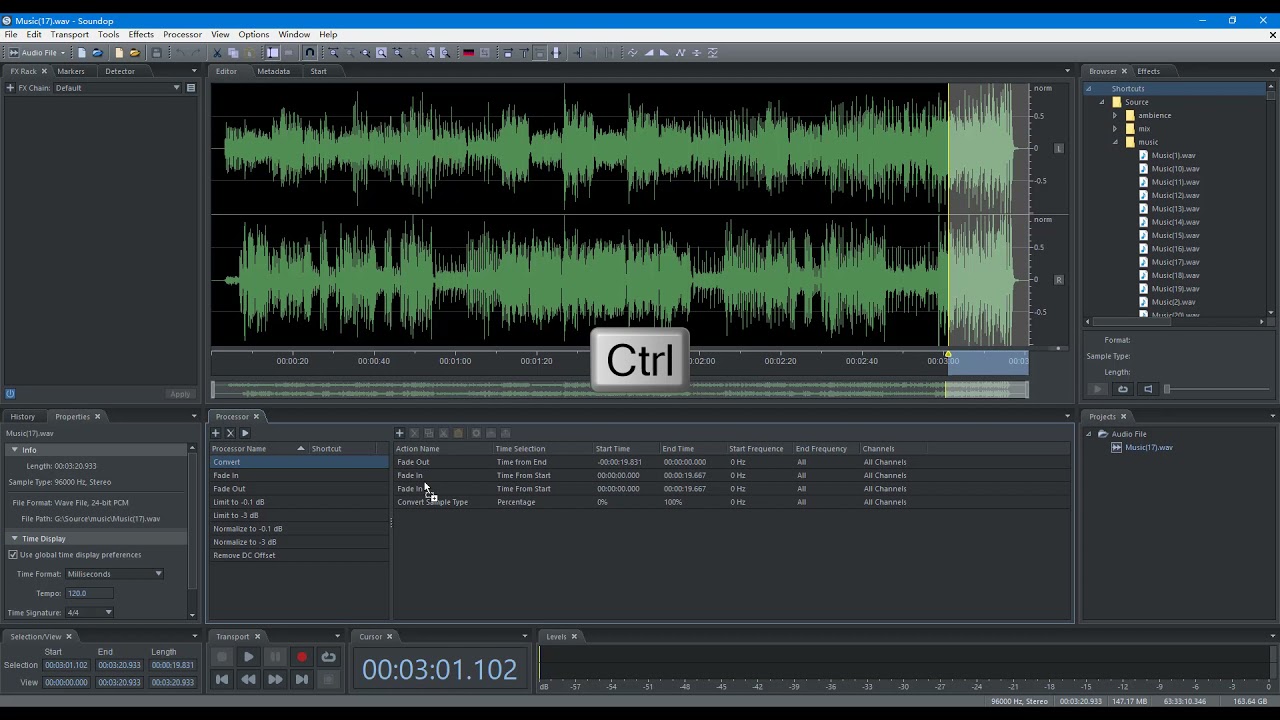 Processors and Batch Processing | Soundop Tutorials