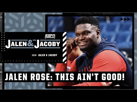 ‘THIS AIN’T GOOD!’ - Jalen Rose’s verdict on Zion Williamson’s future 👀 | Jalen & Jacoby