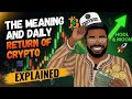 THE MEANING AND DAILY RETURN OF FOREX#forex #tradingtruth #60sectradingtruth #beginners #fans