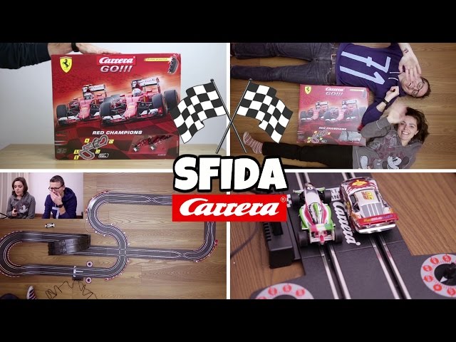 SFIDA in PISTA CARRERA GO! Ferrari, Disney Cars e ESPANSIONE 