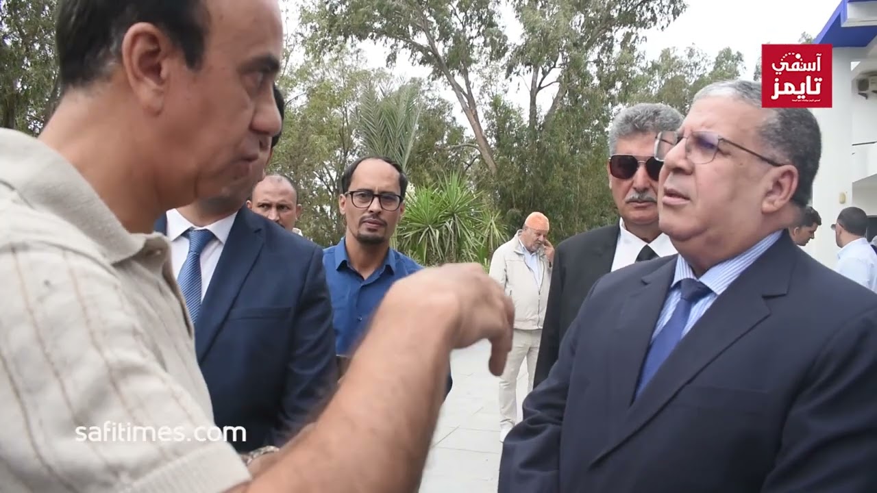 عامل إقليم آسفي يتفقد مركز تكوين أولمبيك آسفي بعدإعادة تأهيله في إطار البرنامج الوطني للتكوين الكروي