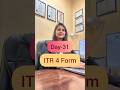 Day-31 ITR 4 Form Explained 💼 Presumptive Taxation under 44AD & 44ADA | Income Tax Return 2025 #itr