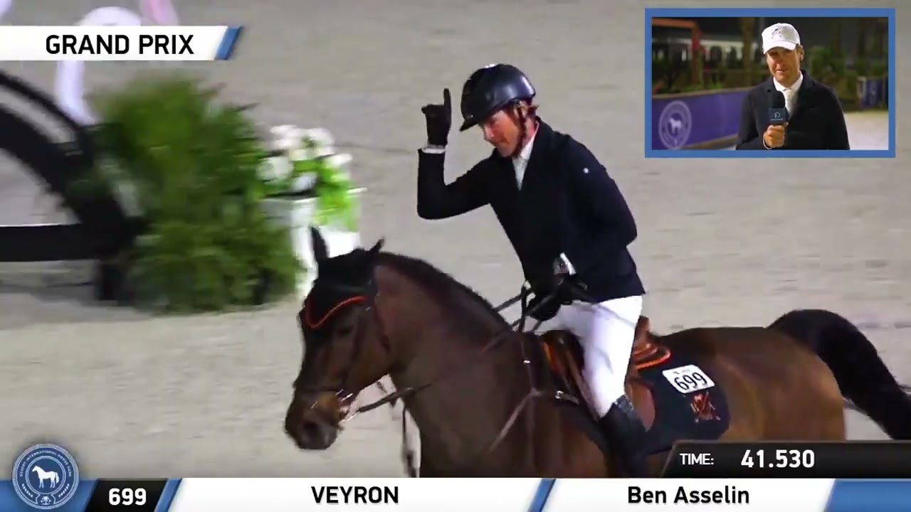 WINNING ROUND: Ben Asselin & Veyron