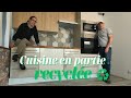 Ep25 la cuisine partiellement ramnage avec des lments recycls