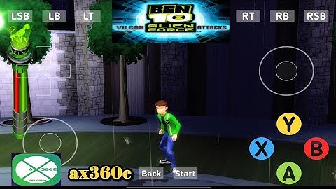 Ben 10 Alien Force : Vilgax Attacks Gametest on ax360e Android #ben10alienforcevilgaxattacks #ax360e