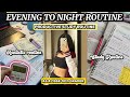 EVENING To NIGHT ROUTINE 🏫🖇️✨PRODUCTIVE STUDY ROUTINE 📚✨|AS A CBSE 10TH GRADER STUDENT 🎀#studentlife