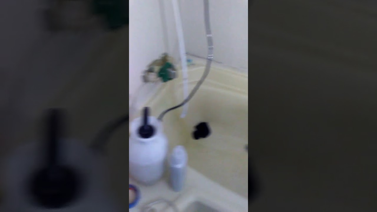 Homemade shower. YouTube