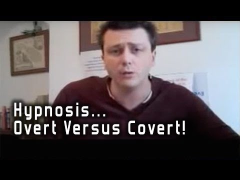 A little chat about Overt and Covert hypnosis, how they relate to each other along with the pros and cons.