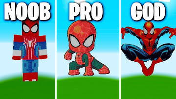NOOB VS PRO VS HACKER Minecraft Pixel art🎨Spider Man