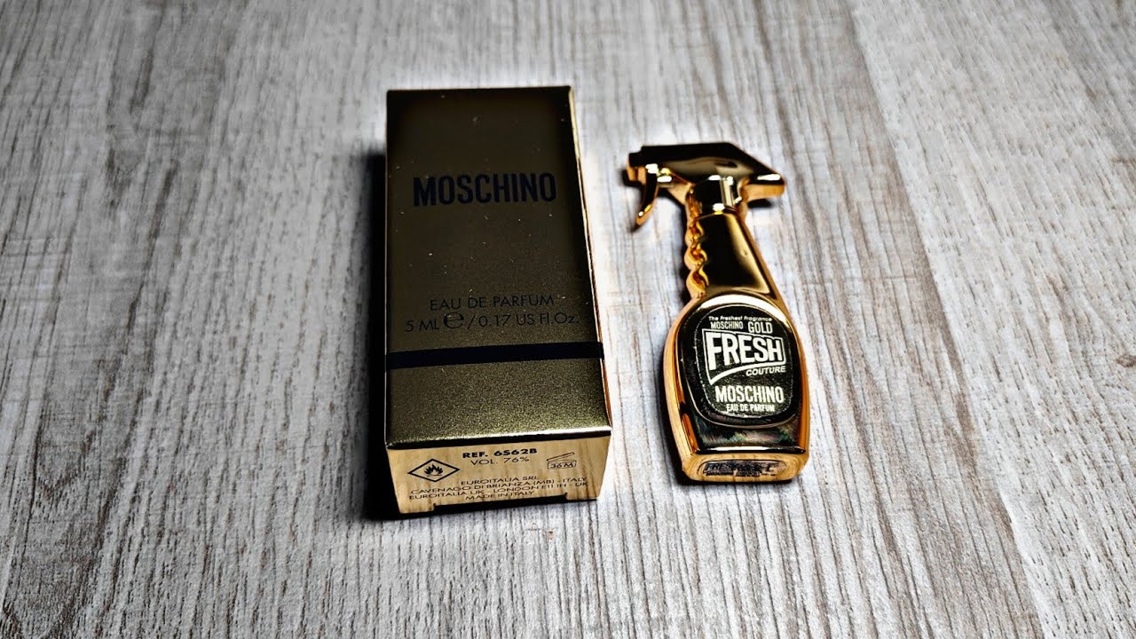 Perfume Review: Gold Fresh Couture by Moschino – Pink Wall Blog