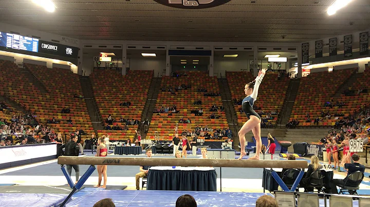 Annie Beck - Beam vs SUU - 3/8/19