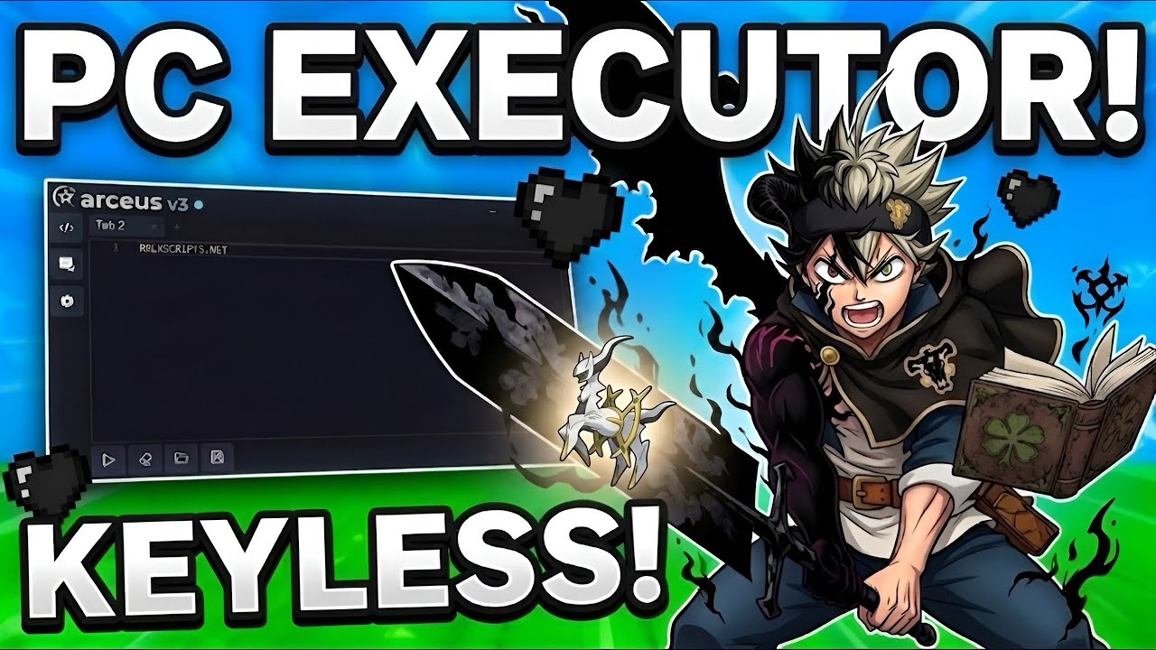 [100% UNC] KEYLESS Roblox Executor for PC! | Arceus X Neo PC Install ...