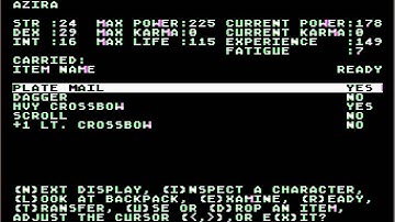 Eternal Dagger - Post combat overview 1