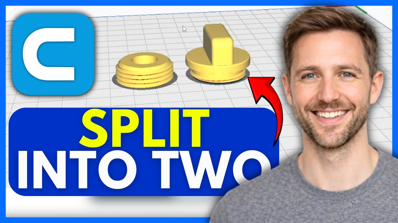 How To SPLIT Model In Two In Cura Slicer (EASY) 2026 - YouTube