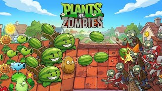 ZOMBIES ARE COMING THROUGH THE ROOF, PLANTS MUST BE ALERT!!