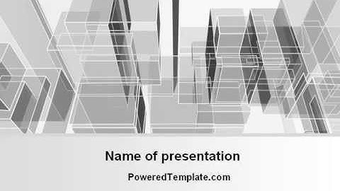 Abstract Architecture PowerPoint Template by PoweredTemplate.com