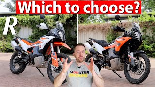 KTM 890 Adventure vs 890 Adventure R | DIFFERENCES