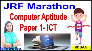 JRF Marathon 2023 | Computer Aptitude Paper 1- ICT | By Navdeep Kaur screenshot 5