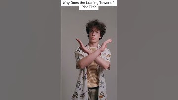 Why the Leaning Tower of Pisa Tilts but Doesn’t Fall!🤔🌍 #shorts #trending #youtubeshorts #viralvideo