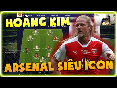 NHÀ VÔ ĐỊCH FA - HIẾU HAKUMEN CHÚC MỪNG PHÁO THỦ VỚI ĐỘI HÌNH ARSENAL HOÀNG KIM ICON | HAKUMEN FO4