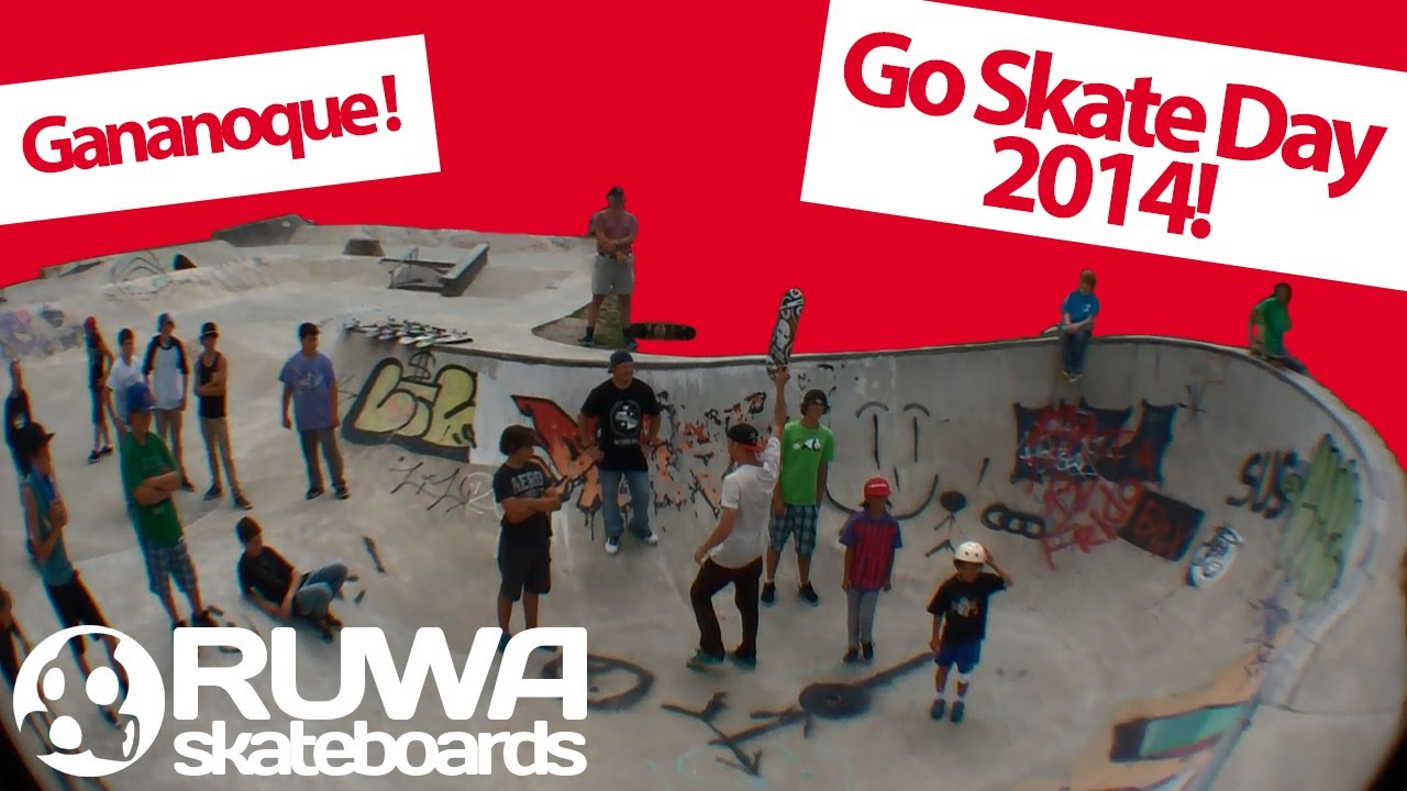 Go Skateboarding Day 2014 - RUWA Skateboards