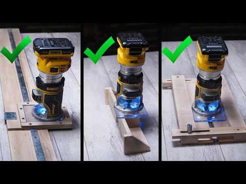 Three cool tools for the router! Every craftsman will appreciate it!