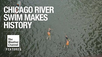 Chicago River Cleanup Enables First Organized Swim In Years