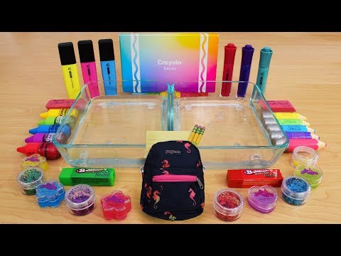 back-to-school-rainbow-mixing-makeup-eyeshadow-into-slime!-special-series-170-satisfying-slime-video