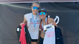 🥈 AT P1440 FUTURES TOUR CLEARWATER! Gella Andrew and Alexa Fernandez