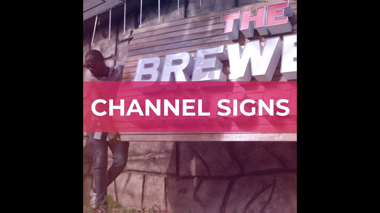The Brewery Events Place Channel Sign