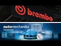 Las nuevas pastillas de freno Brembo XTRA en Automechanika 2018