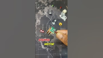 stappenmotor demontage || wat zit er in de stappenmotor #kortsluitingen #experiment #stappenmotor