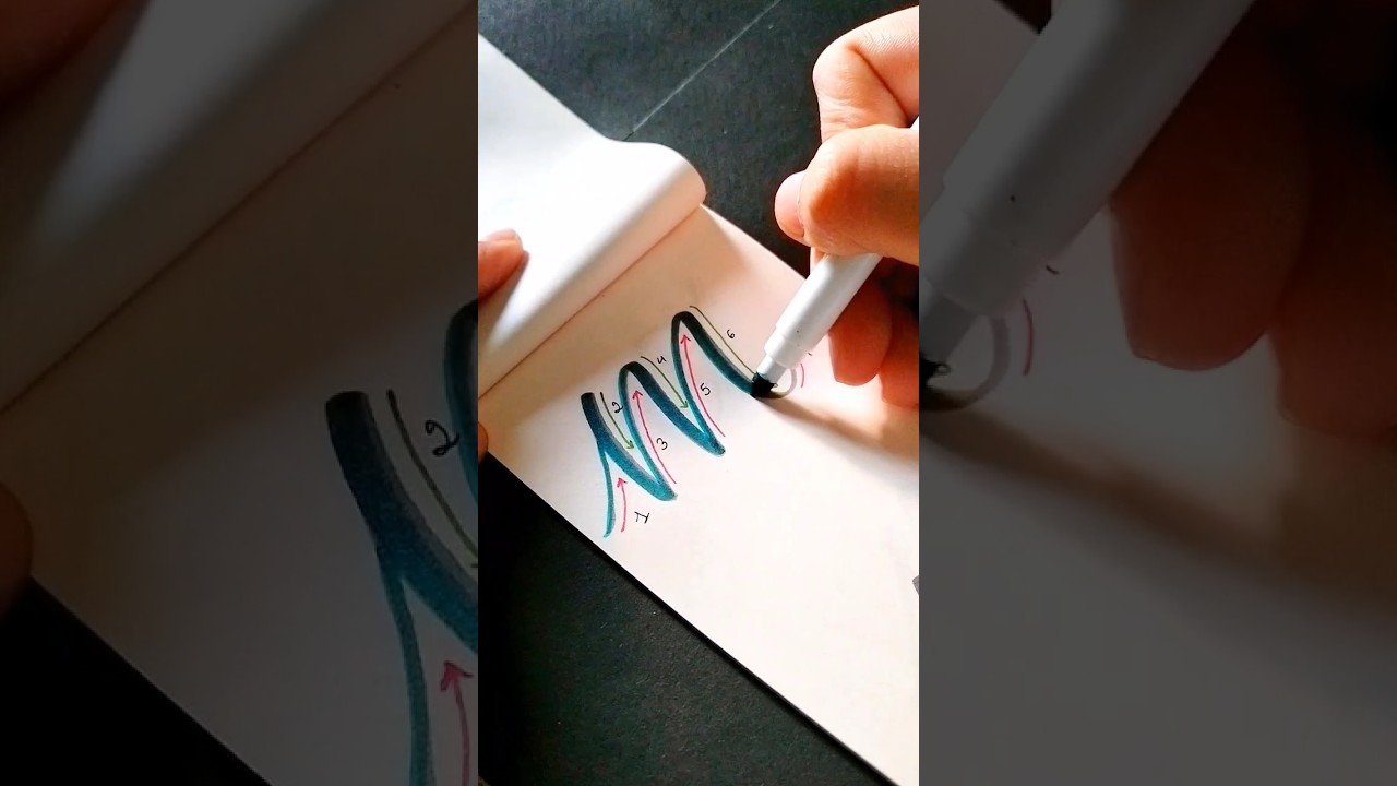 Lettering Alphabet Tutorial | Crayola Supertips 