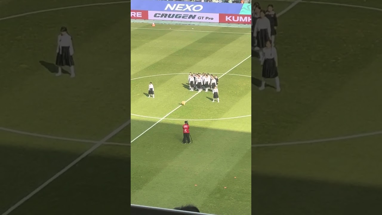 전북 K리그 개막전 하프타임 공연 ✨영웅✨@송하윤_hayun 