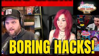 Quartering and Melonie Mac are BORING HACKS!