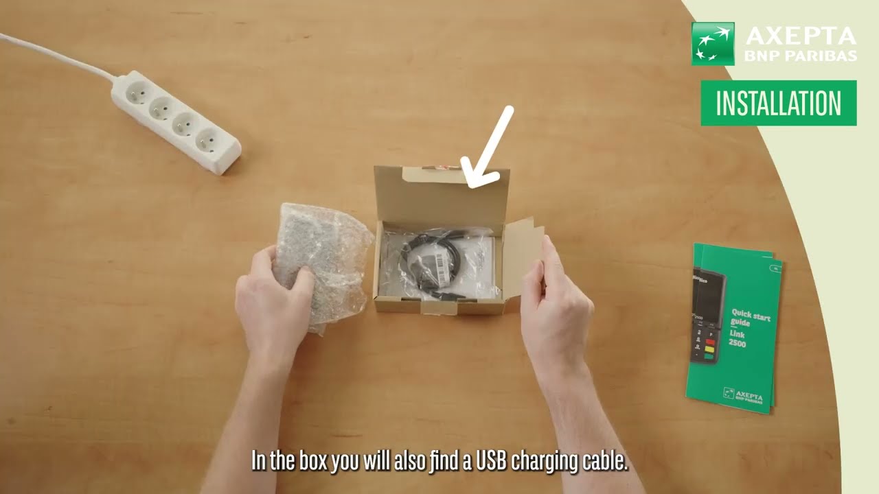 Installing your Link2500 payment terminal