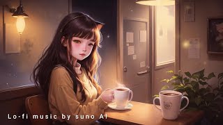 【AI lofi music】音楽生成AI「Suno」で作成したLofi music