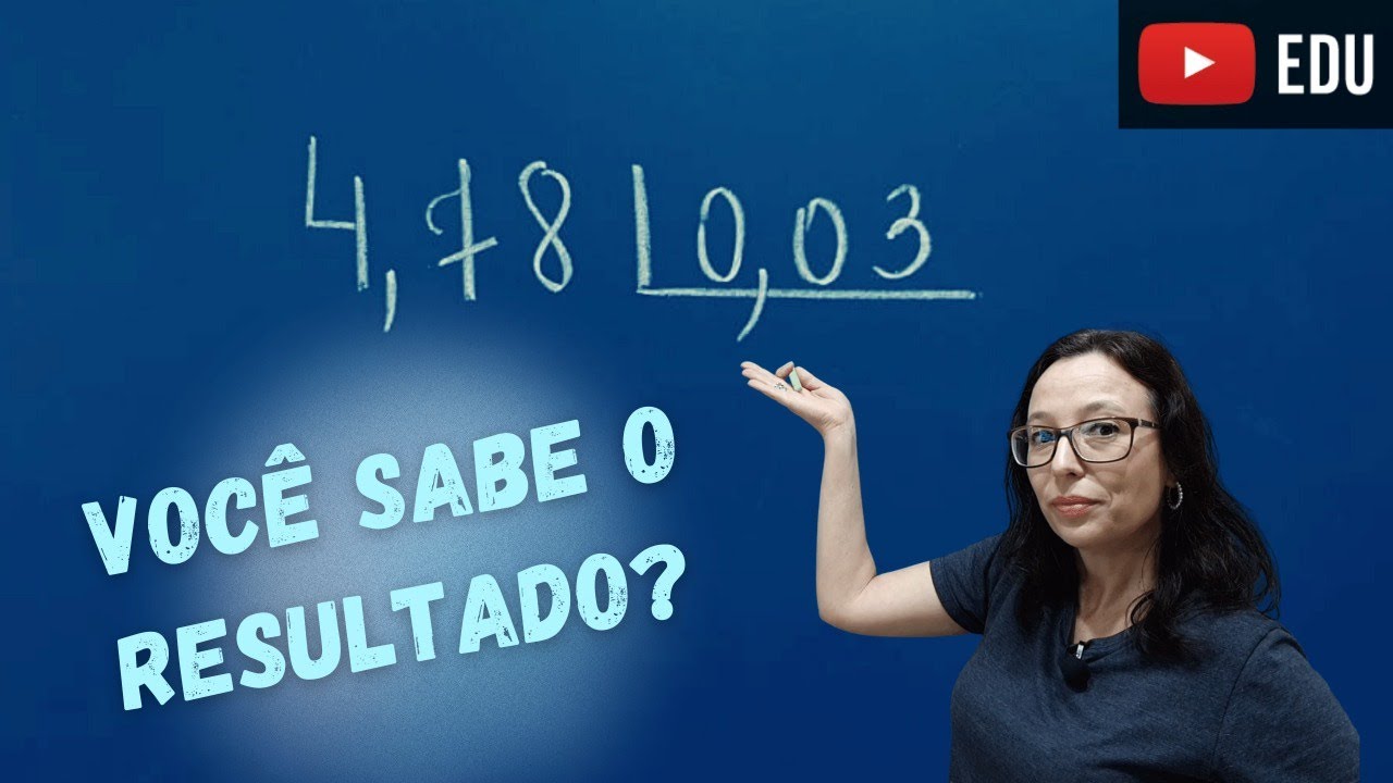 Se liga no bizu em divisão de números decimais #aula #matematica