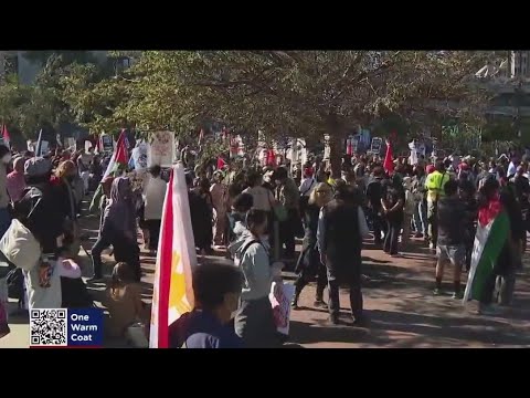 Apec Sf Rally Thousands turn up for 'No APEC' rally against world leaders in downtown ...