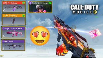 FULL SPIN ON *NEW* ULTRAVIOLET MYTHIC DROP | MYTHIC AK47 RADIANCE & SCYLLA LIGHT RUNNER | CODM