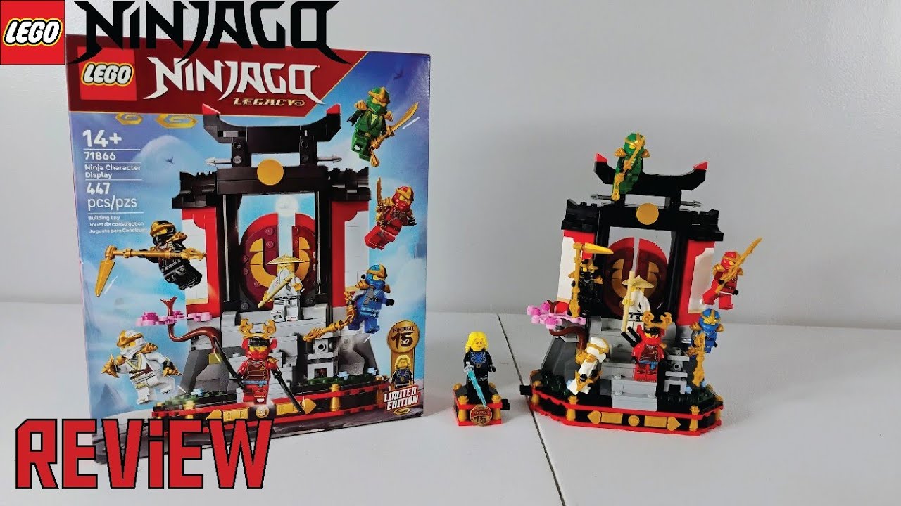 LEGO Ninjago 71866 Ninja Character Display REVIEW! - YouTube