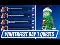 Fortnite Complete Winterfest Ship It! Express Snapshot Quests - How to Complete Winterfest Quests